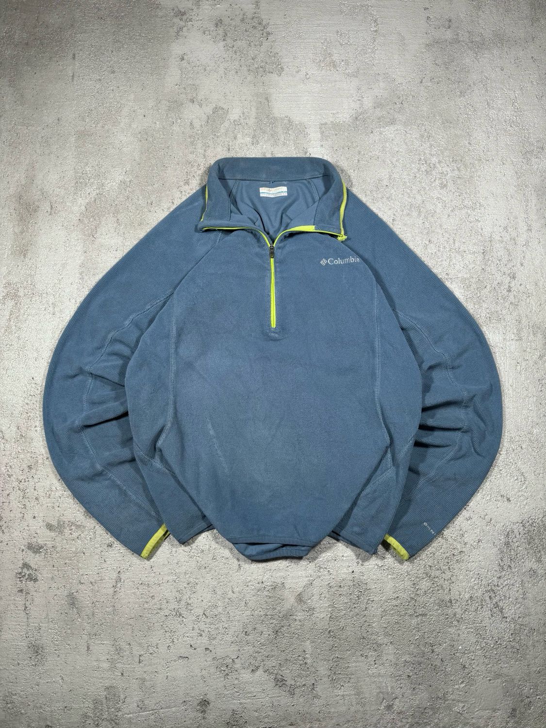 Polar Columbia Omni-Wick Q/Zip Pale-Blue S
