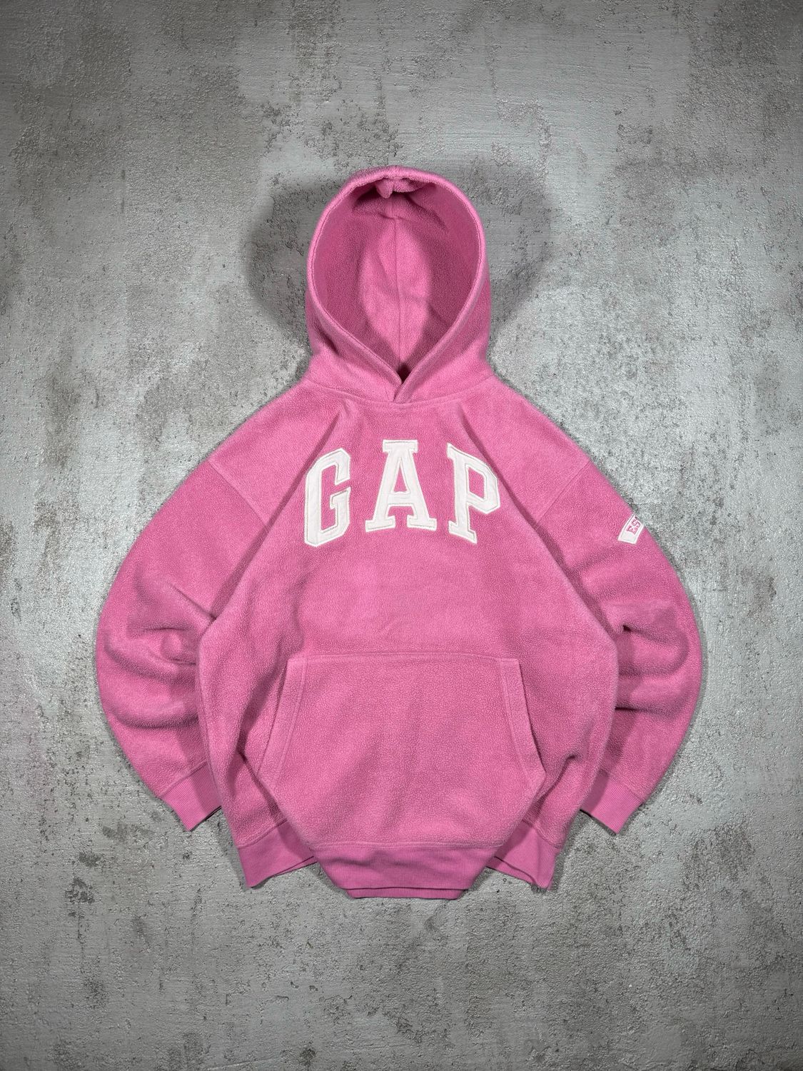 Polar GAP Wh/Logo Hoodie Pink M