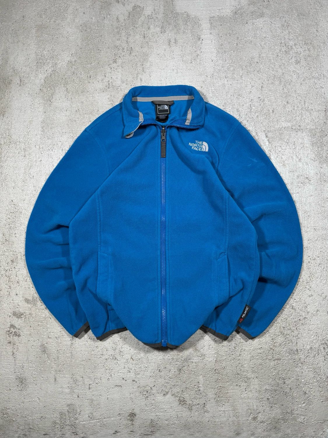 Polar The North Face Polartec Zip Blue S