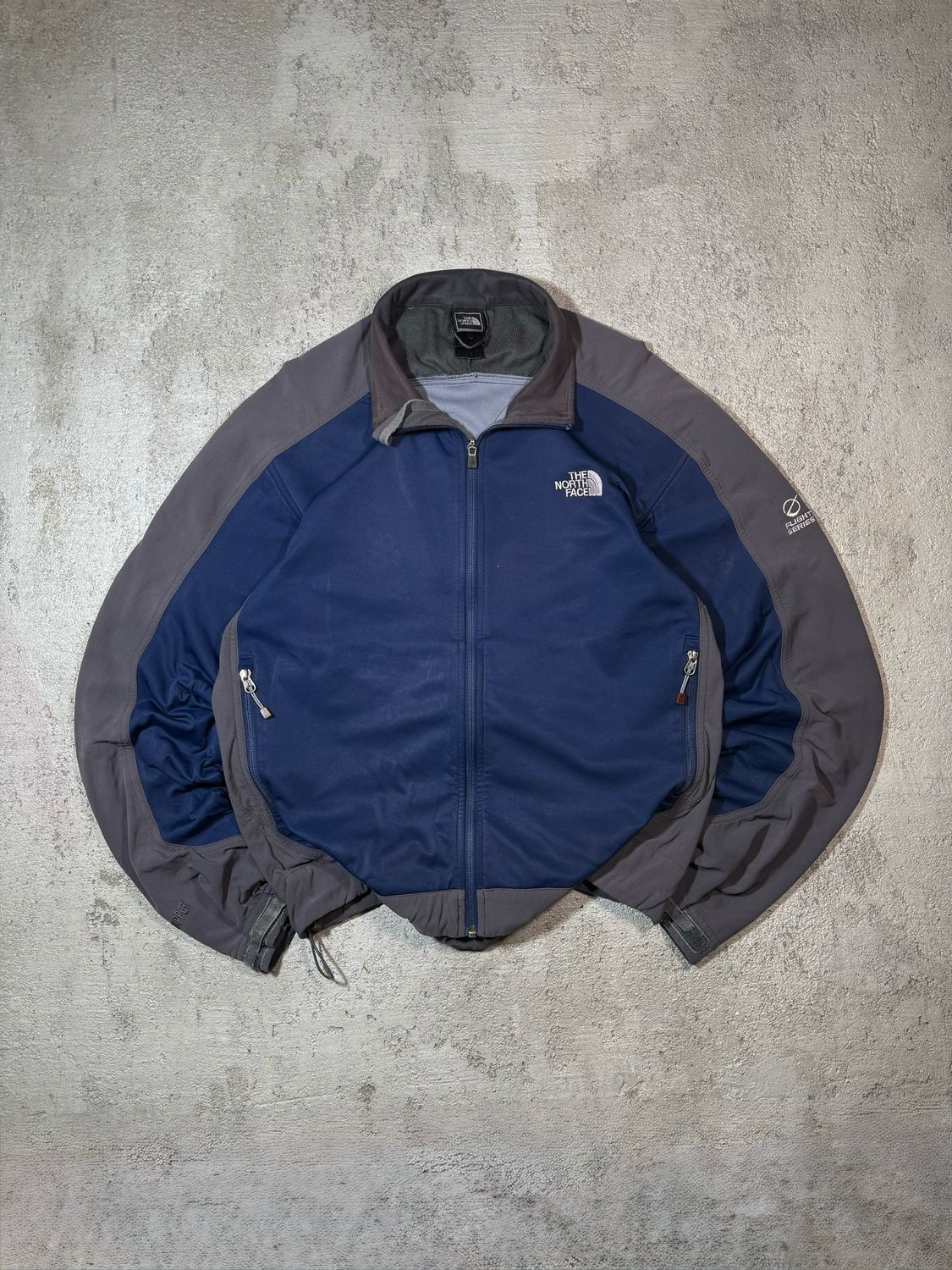 Zipper The North Face Windstopper Flight Series Navy M