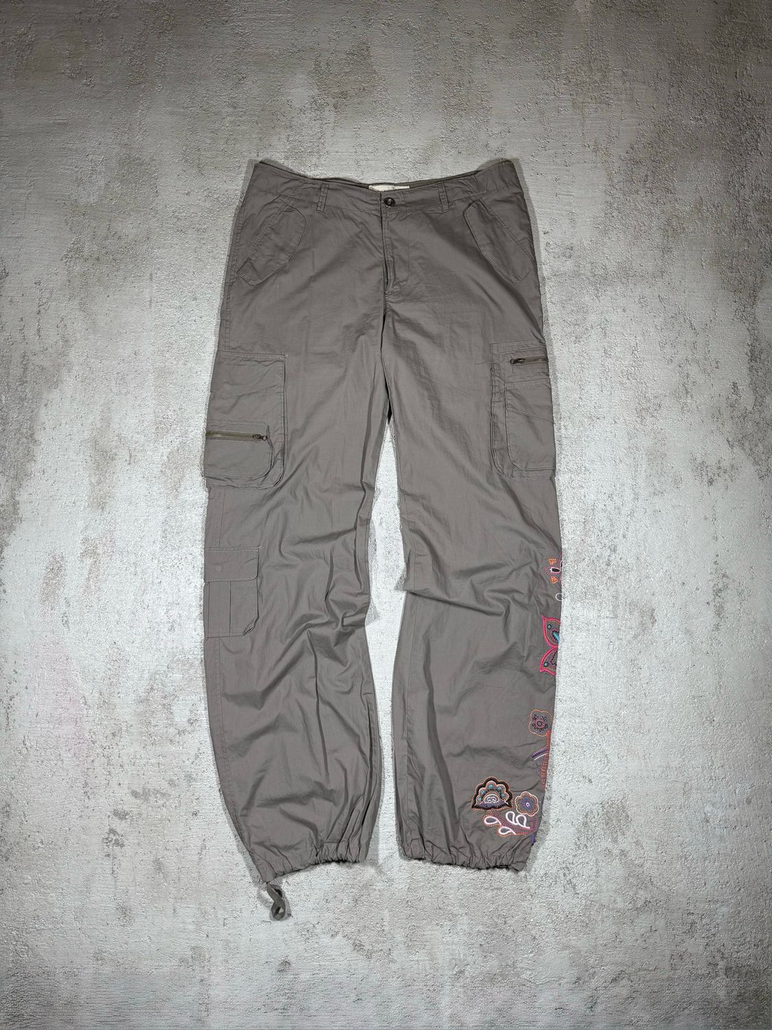 Spodnie Identita Flowers Trekking Cargo Brown XL
