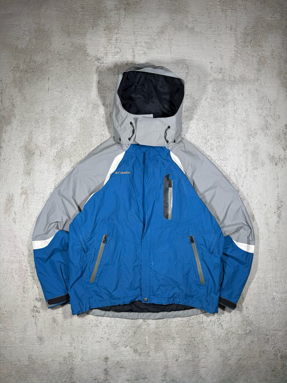 Kurtka Columbia Titanium Omni-Tech Blue/Gray L