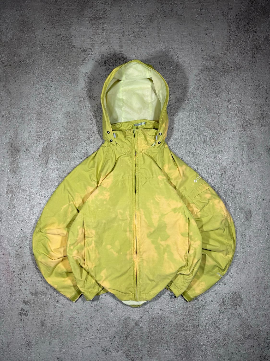 Kurtka Columbia Storm Dry Tiedye Lime M