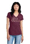V-neck women's team shirt