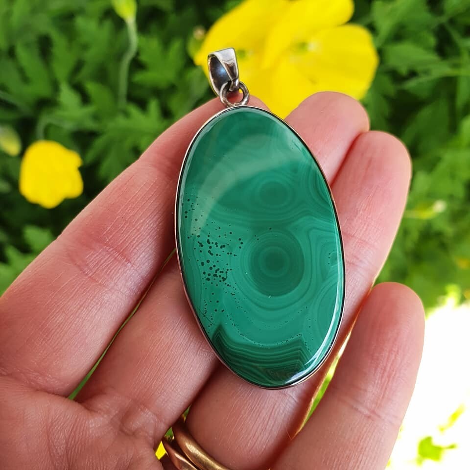Malachite Pendant Malachite Pendant