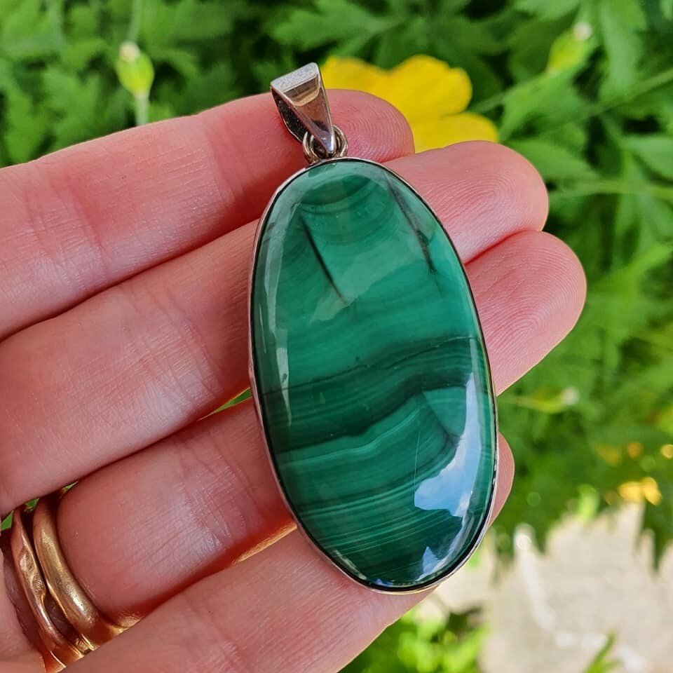 Malachite Pendant Malachite Pendant