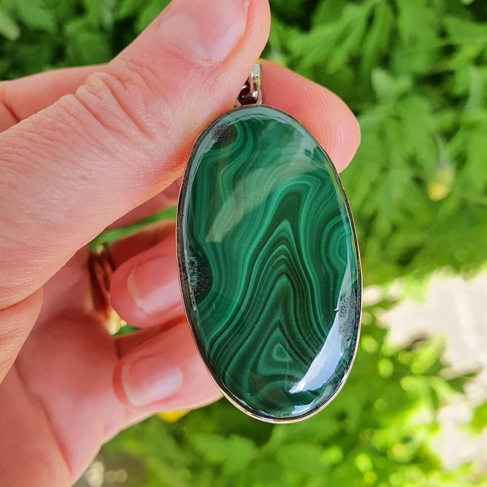 Malachite Pendant Malachite Pendant