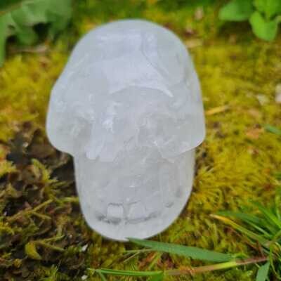 Clear Quartz Crystal Skull 2.25