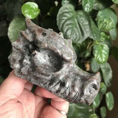 Yooperlite Dragon Skull 4"*