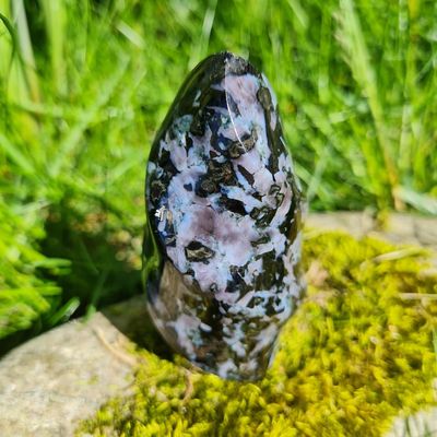 Mystic Merlinite (Gabbro) Dragon Flame Crystal 3.5