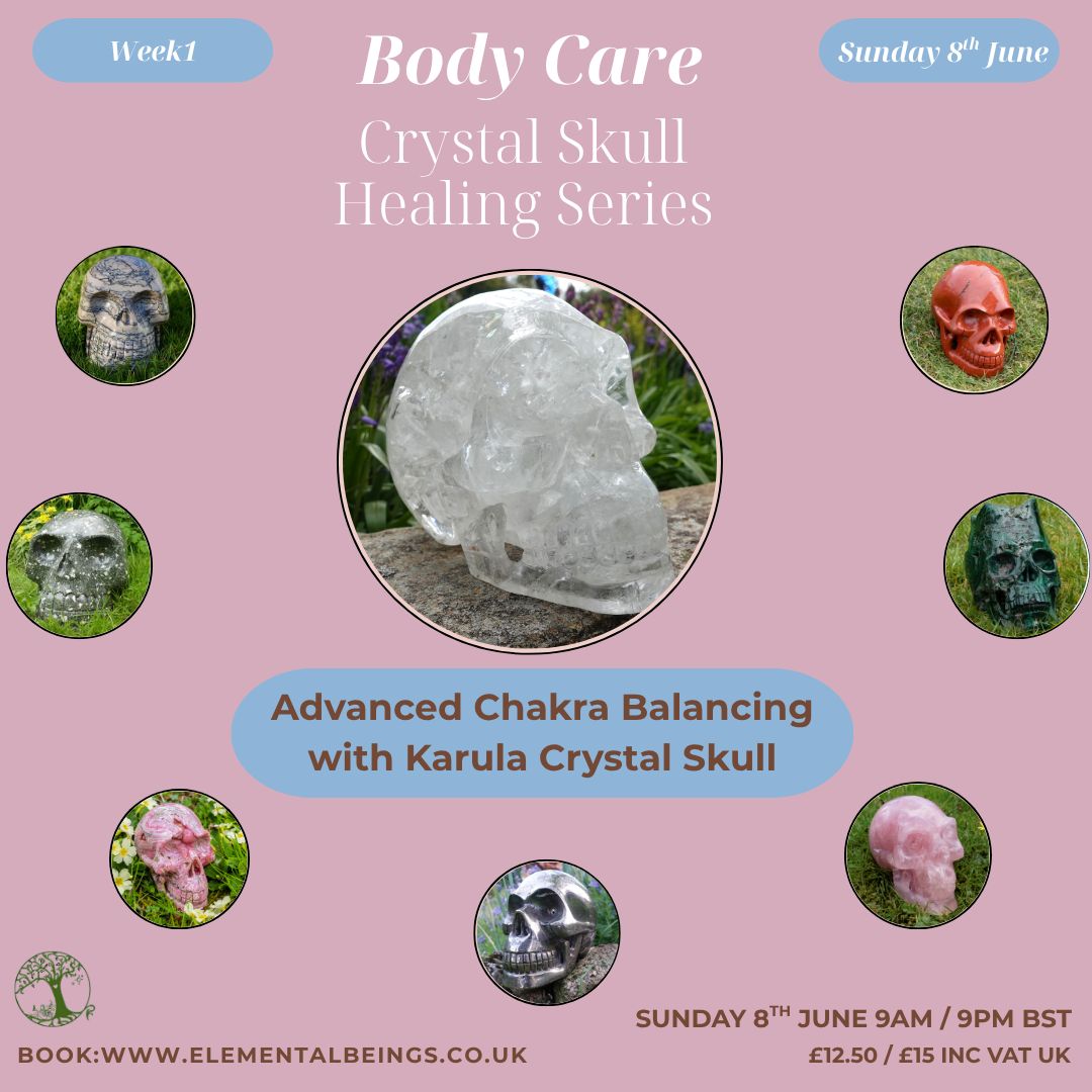 Advanced Chakra Crystal Skull Healing with Karula