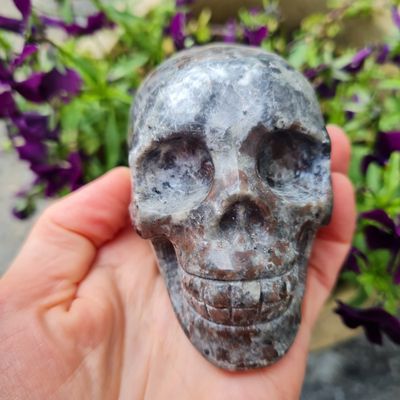 Yooperlite Crystal Skull 3.5&quot;*