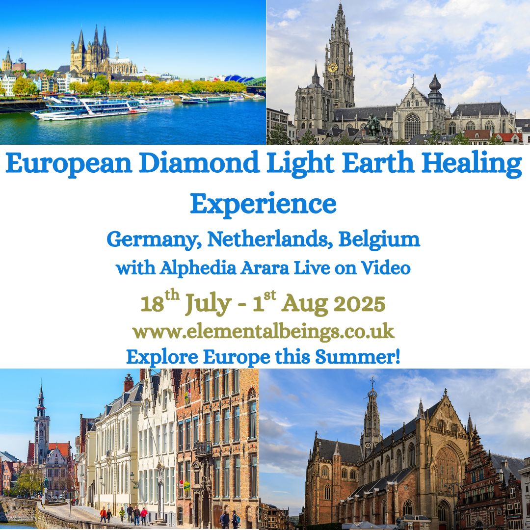🟣 Europe Diamond Light Earth Healing Experience