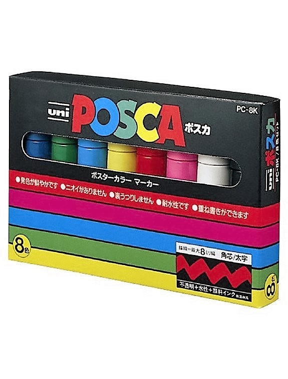UNI Posca Colour Marker Sets