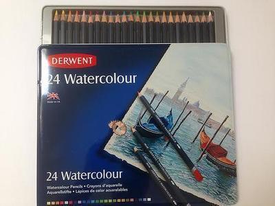Watercolour Pencils Derwent 24
