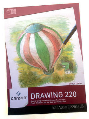 A3 Canson 220gsm Drawing Pad