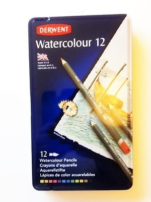 Watercolour Pencils Derwent 12