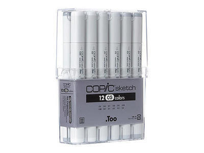 Copic Sketch Sets - 12, 24, 36, 72 - from