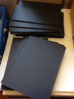 A1 Foam Board BLACK - 10 sheets