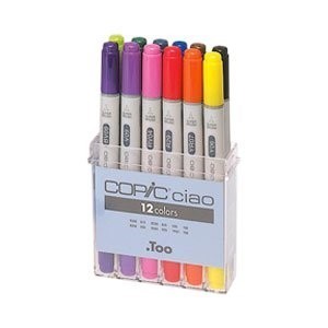 Copic CIAO Sets -  12pc, 24pc, 36pc, 72pc from