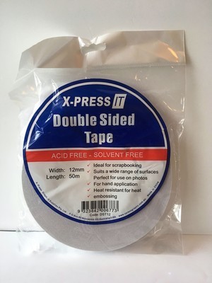 Xpress IT - Double Sided Tape from 12mm...