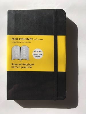Moleskine A6 Squared Notebook Soft cover
