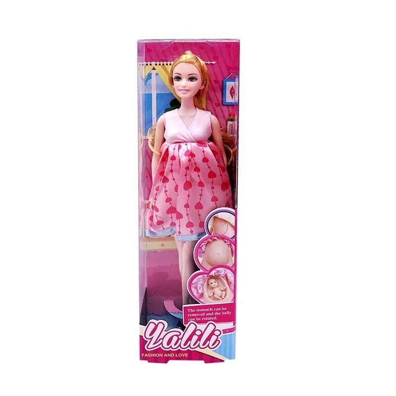 Pregnant Barbie Doll Set - Full-Figured Midge Action Figure - Christmas Gift
