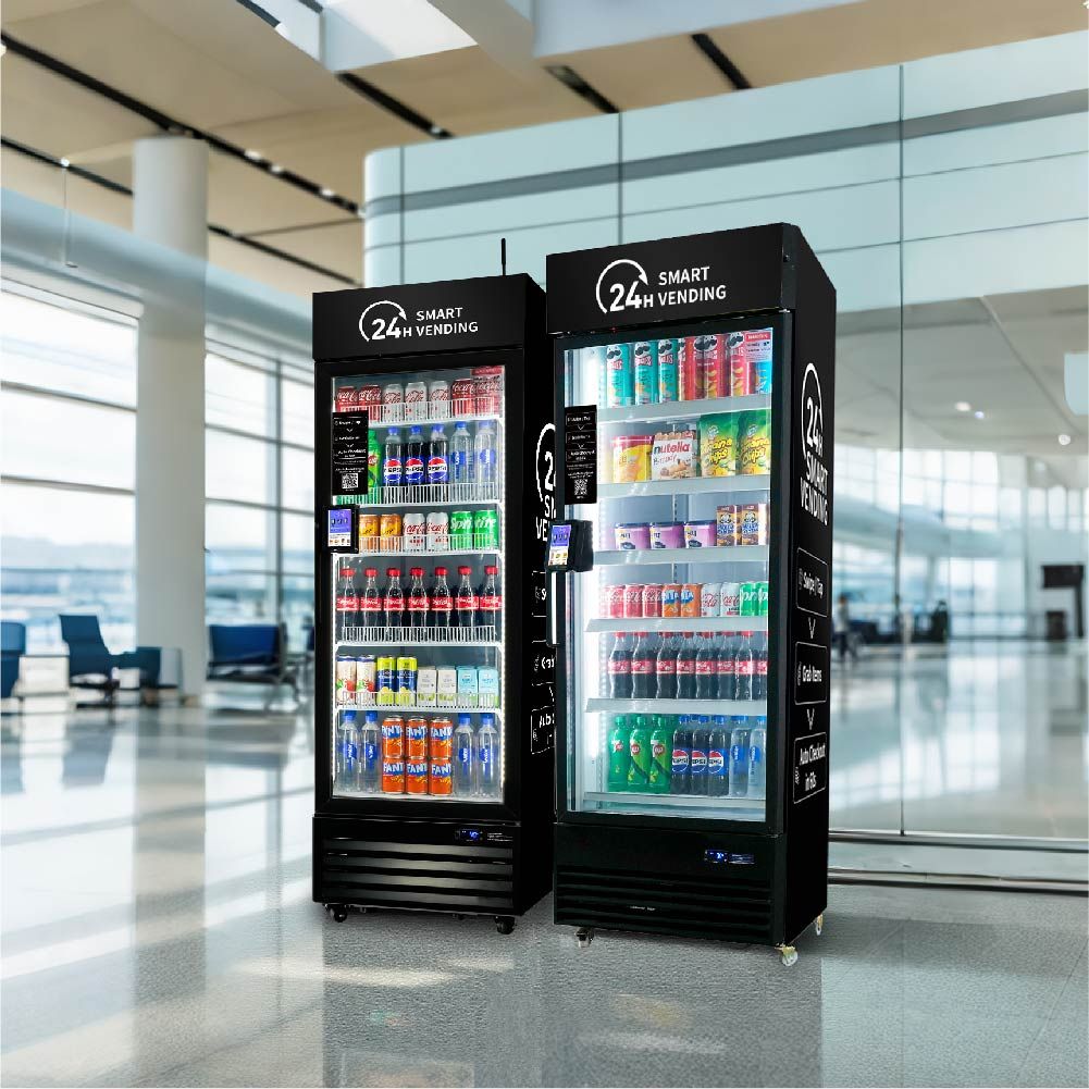 Smart AI Vending Machine Cooler Services