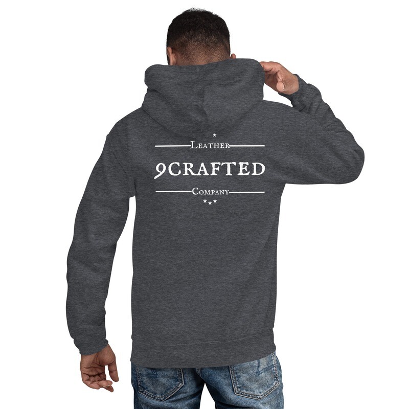 hoodie with front and back logo