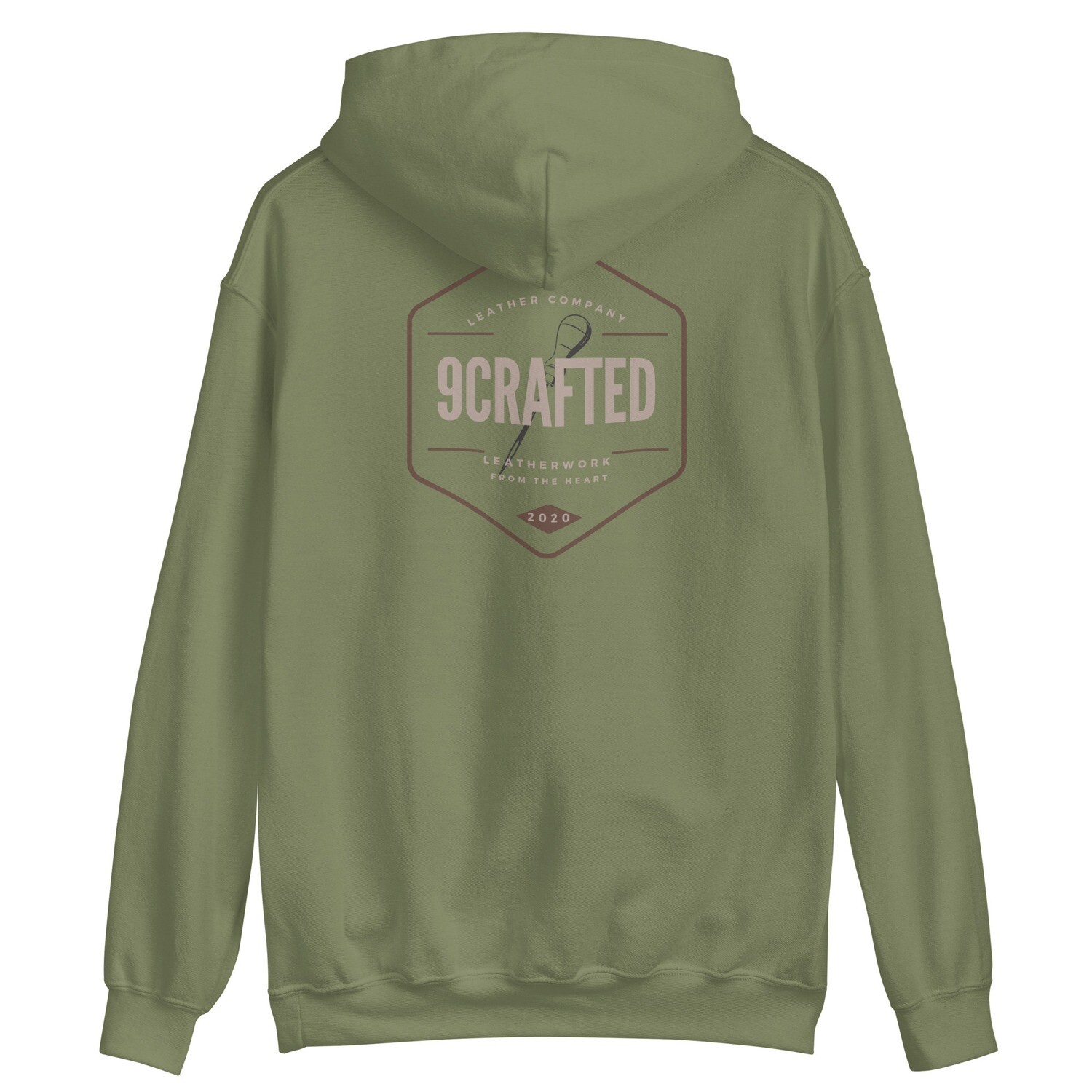 hoodie front and back logo