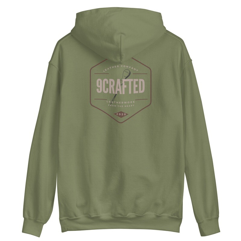 hoodie front and back logo