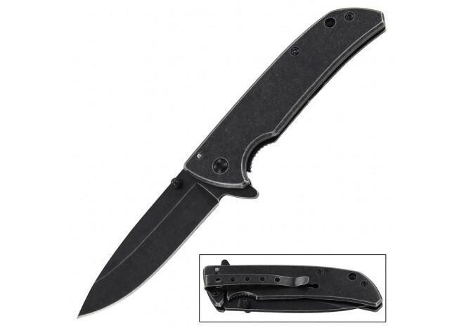 Couteau de dévastation global à lame à ressort assistée