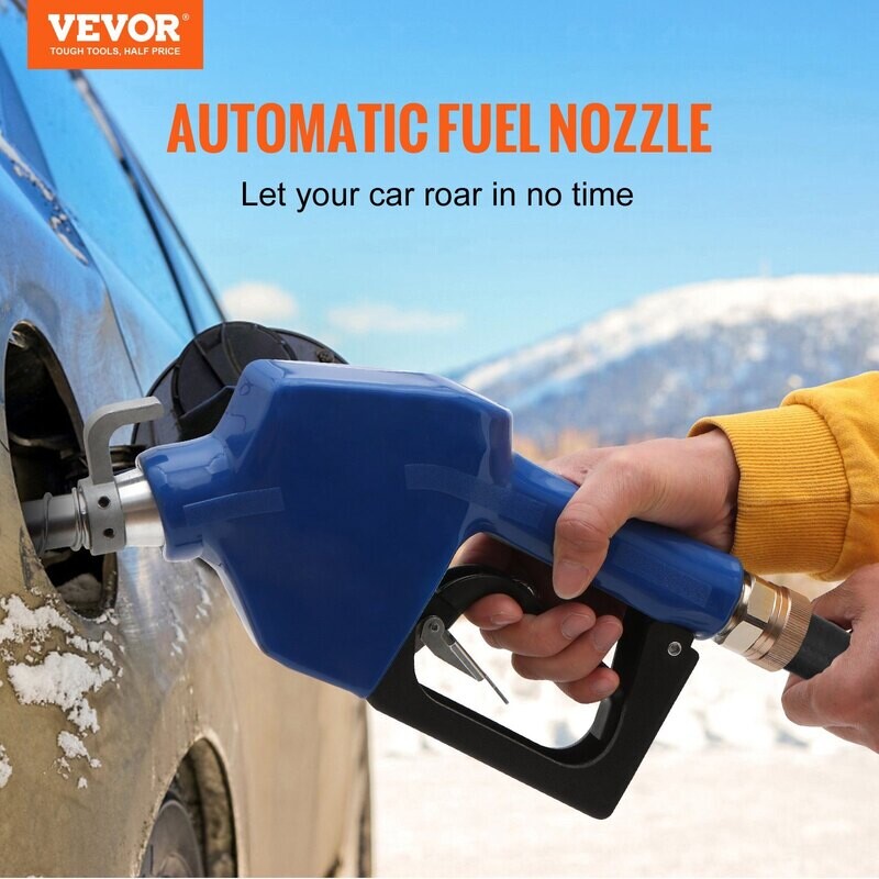 VEVOR Automatic Fuel Nozzle Shut Off Fuel Refilling 3/4&quot; NPT 13/16&quot; Spout Diesel