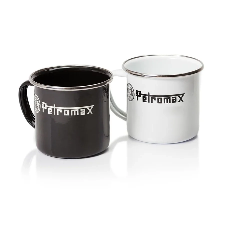 Tasse en émail blanche PetroMAX