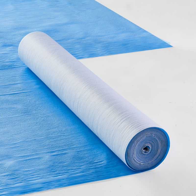 VEVOR Film de protection de tapis, 40" x 84', protection de sol et de surface, facile à couper, installation simple, rouleau de film de protection de tapis de voiture en tissu fibre VEVOR Film de protection de tapis, 40" x 84', protection de sol et de surface, facile à couper, installation simple, rouleau de film de protection de tapis de voiture en tissu fibre