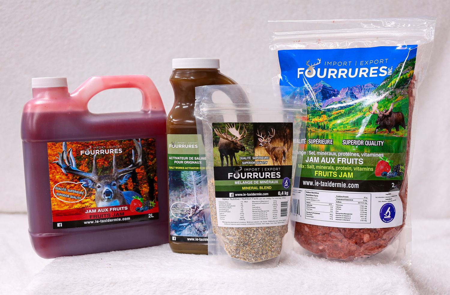 Petit kit saline orignal Fruits