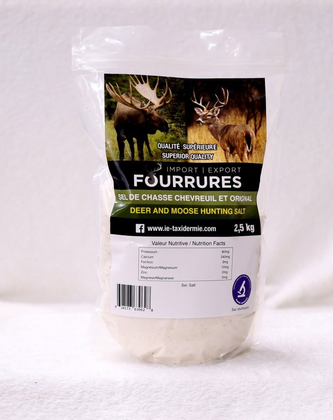 Sel de chasse 2.5 KG