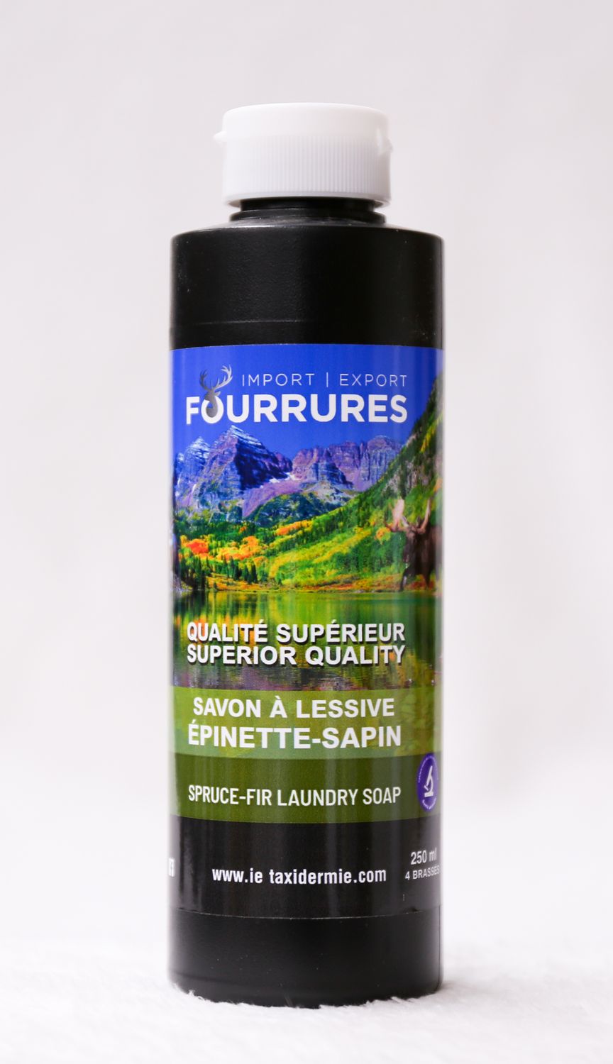 Savon Lessive Épinette noire et Sapin 250ML