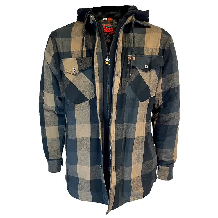 Chemises d'hiver à capuche avec doublure en sherpa extensible OR® Joe Relax FiT