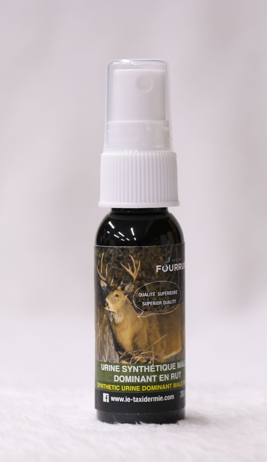 Urine synthétique mâle dominant en rut 30 ml Chevreuil