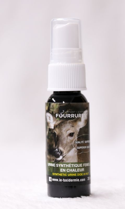 Urine synthétique femelle en chaleur 30 ml