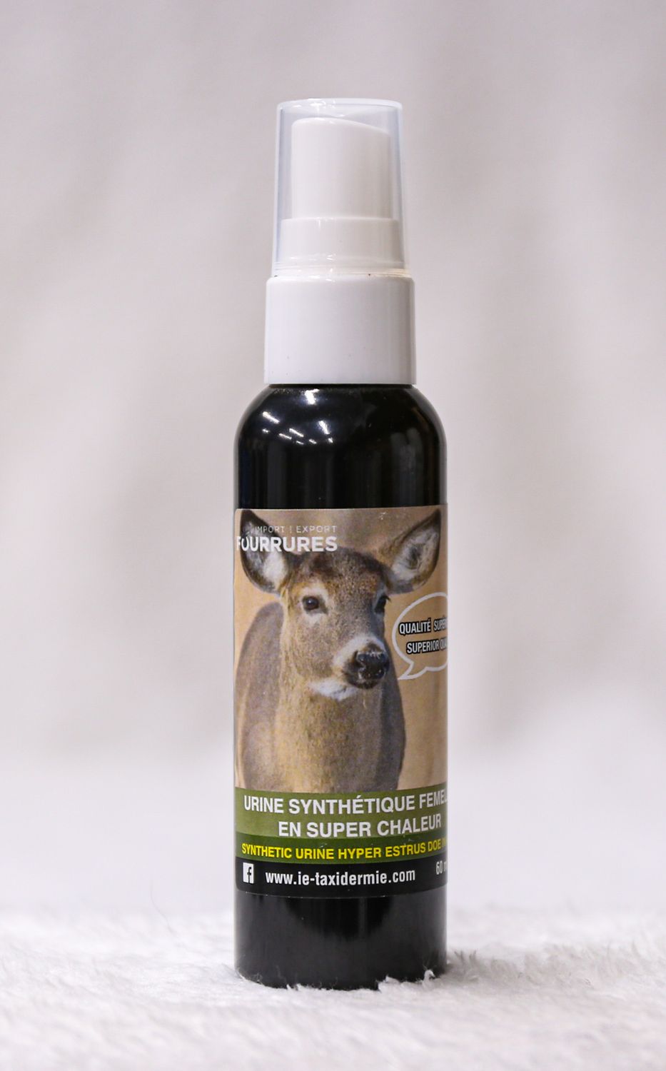 Urine synthétique femelle en super chaleur 60ML