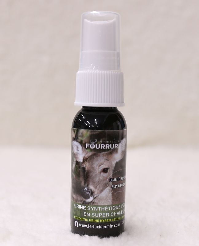 Urine synthétique femelle en super chaleur 30 ml