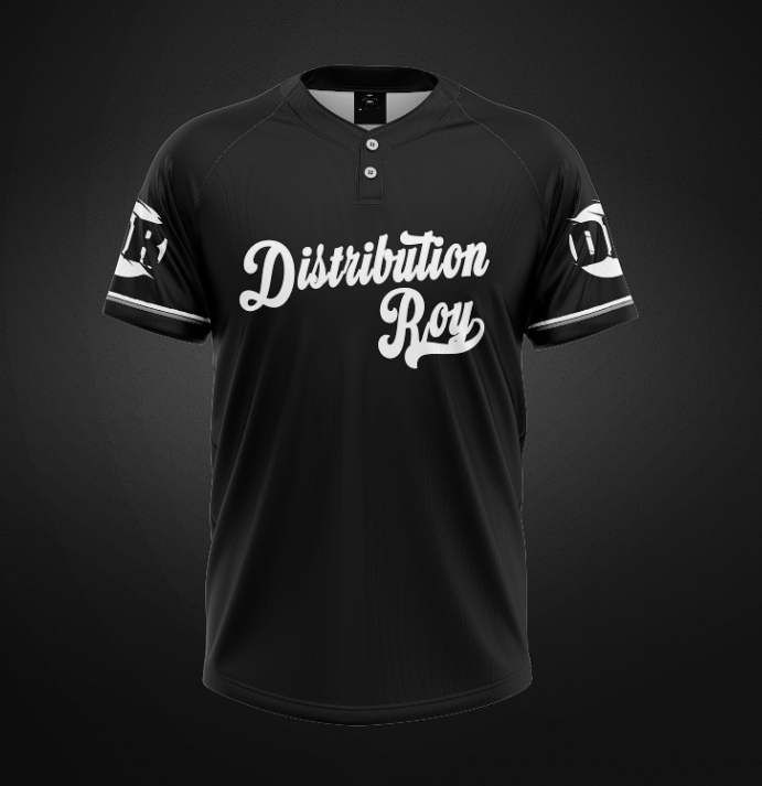 Chandail Baseball 2 boutons personnalisé