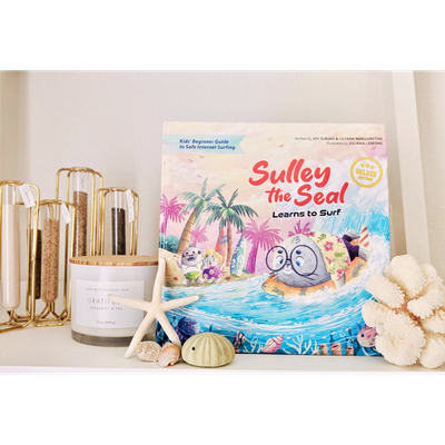 Sulley the Seal Learns to Surf (DELUXE HARDCOVER)
