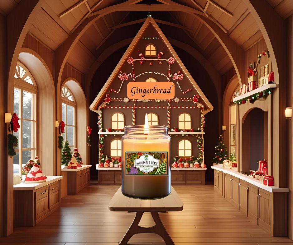 Gingerbread Candle