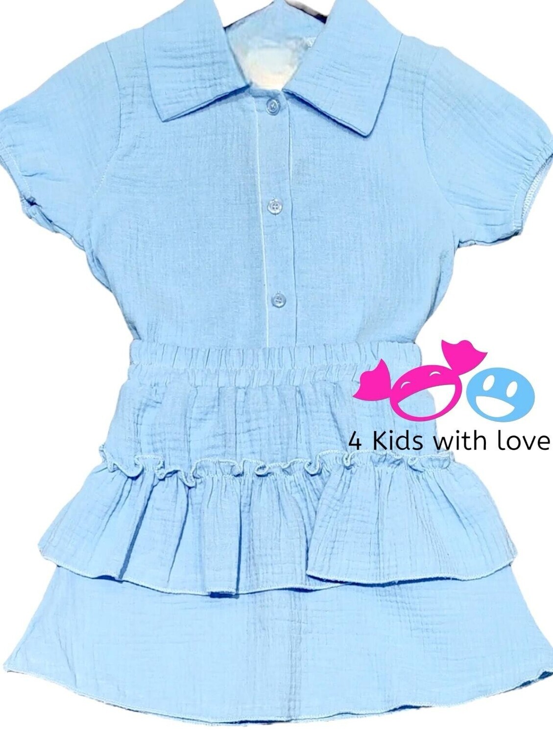 Set baby blue