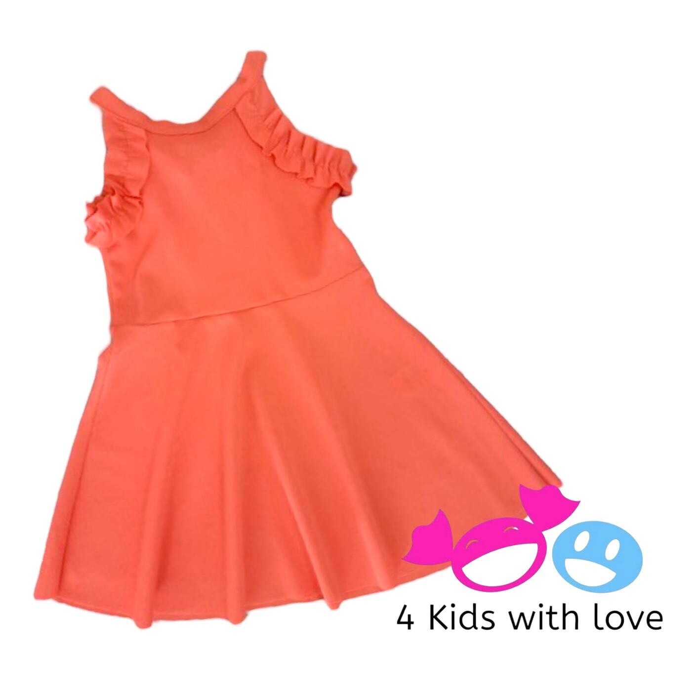Dress lovely coral