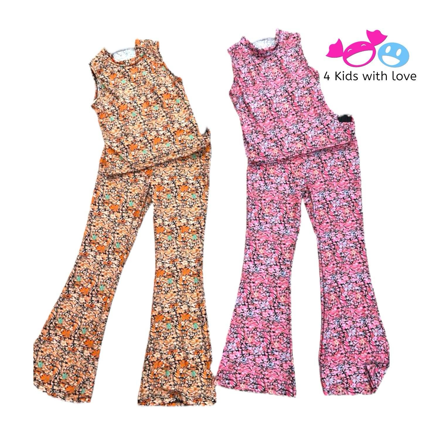 Set Pink flower