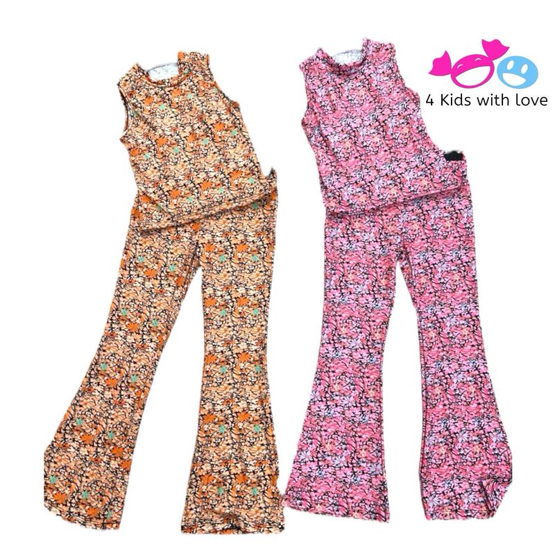 Set Pink flower
